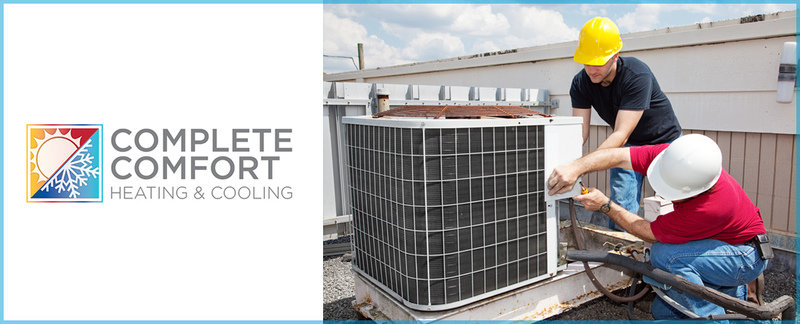 Complete Comfort Heating &amp; Cooling Logo