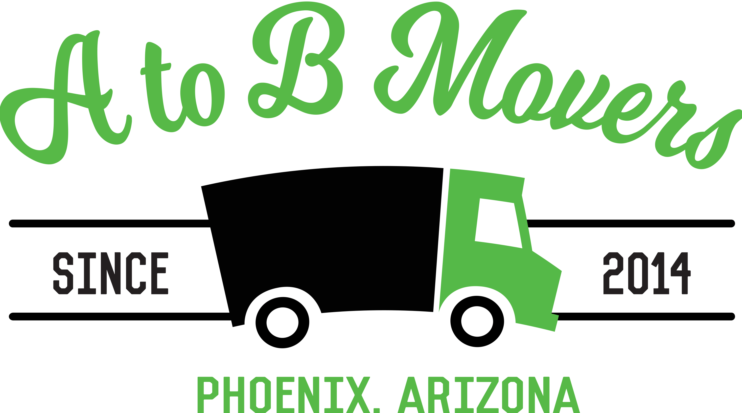 A To B Movers Logo