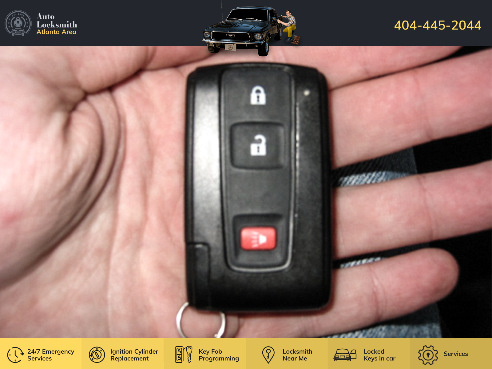 Auto Locksmith GA Area Image