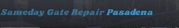 Sameday Gate Repair Pasadena Logo