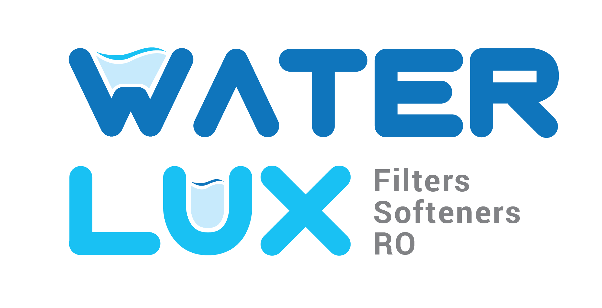 WaterLux Premium Water Filtration Logo