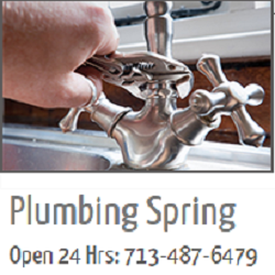 Plumbing Repair &amp; Installation Services Spring Logo