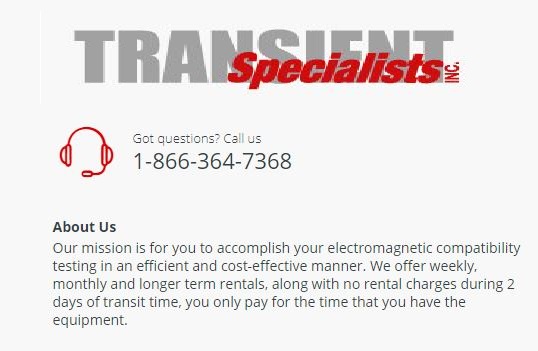 Transient Specialists Image