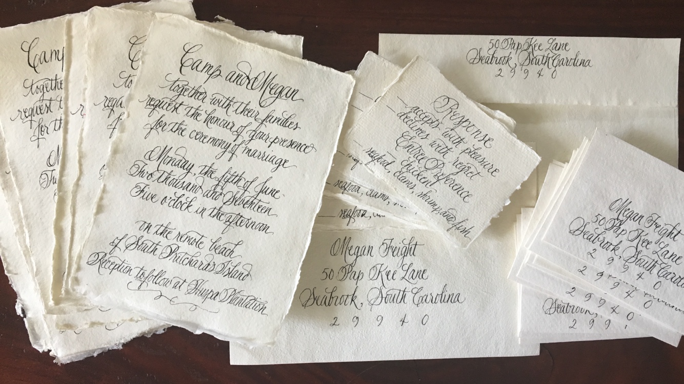 Calligraphy by Paige Tanenbaum Image