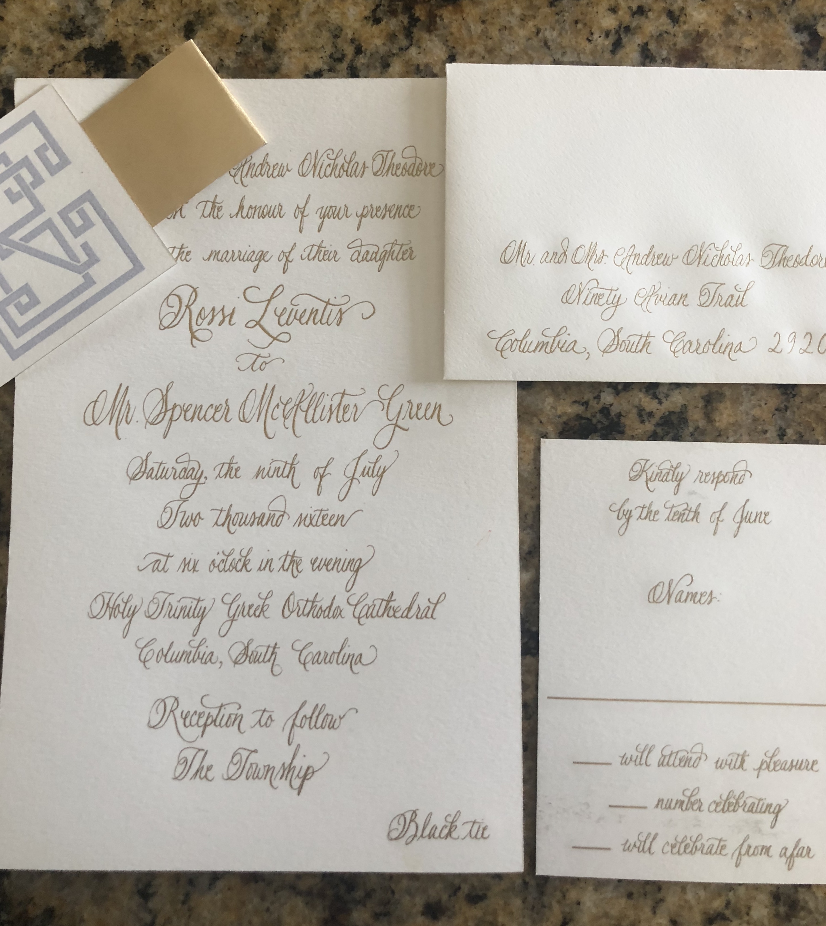 Calligraphy by Paige Tanenbaum Image