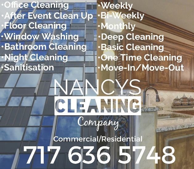 Nancy&apos;s Cleaning Company Logo