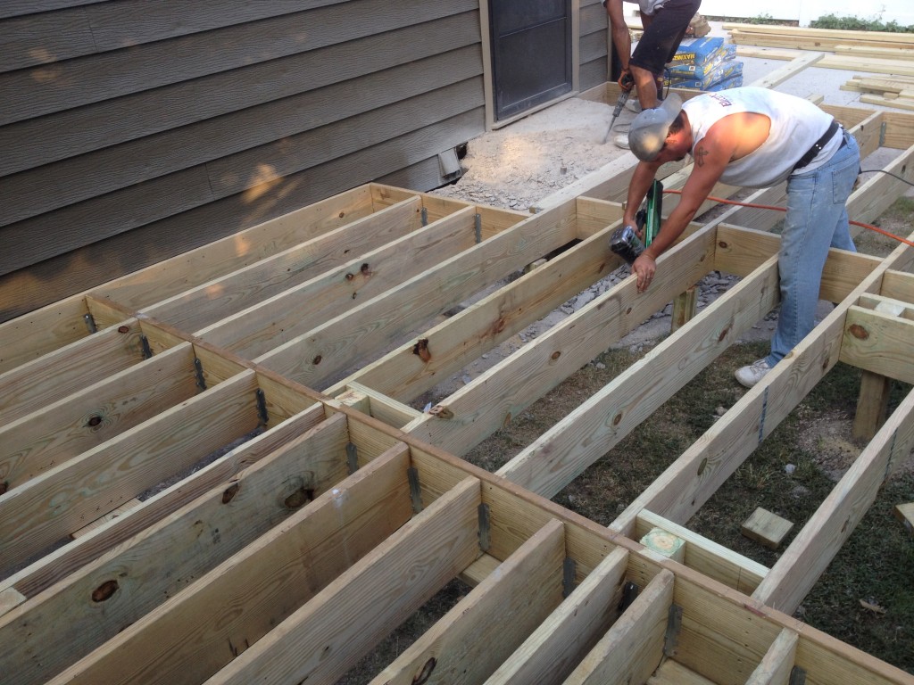 A New Deck Construction