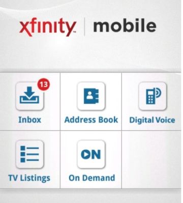 XFINITY Store by Comcast Logo
