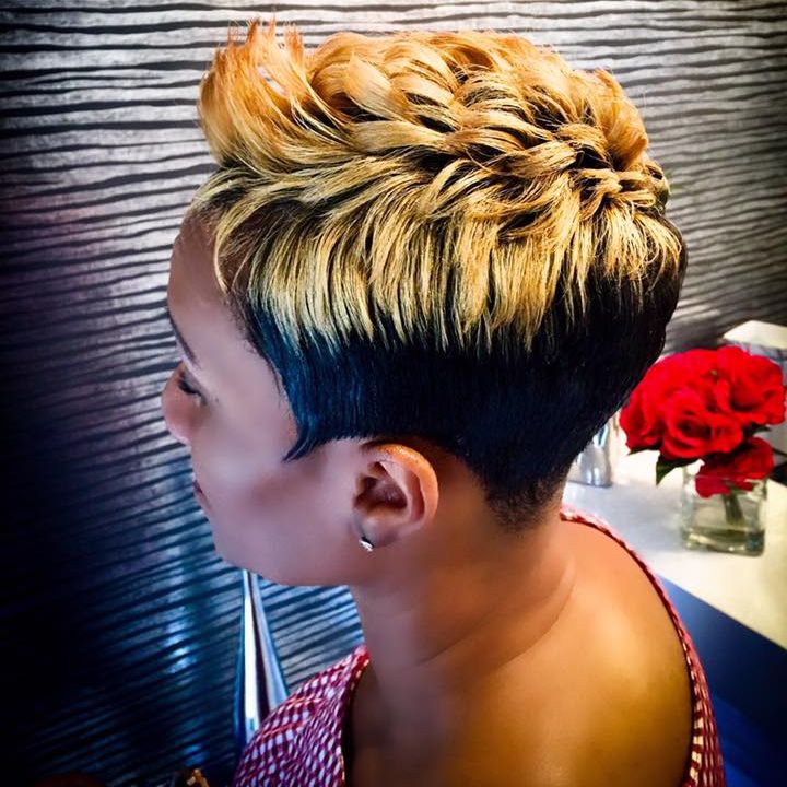 Double Exposure Hair Salon Image