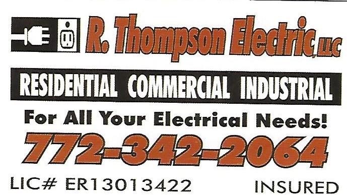 R Thompson Electric Logo