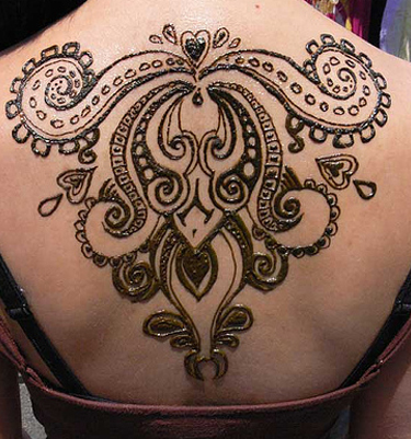 Tribal Heena Tattoo done at Elegant Eyebrow Threading Spa 496 LaGuardia Pl, New York, NY 10012, Call to Book 347 894 3786