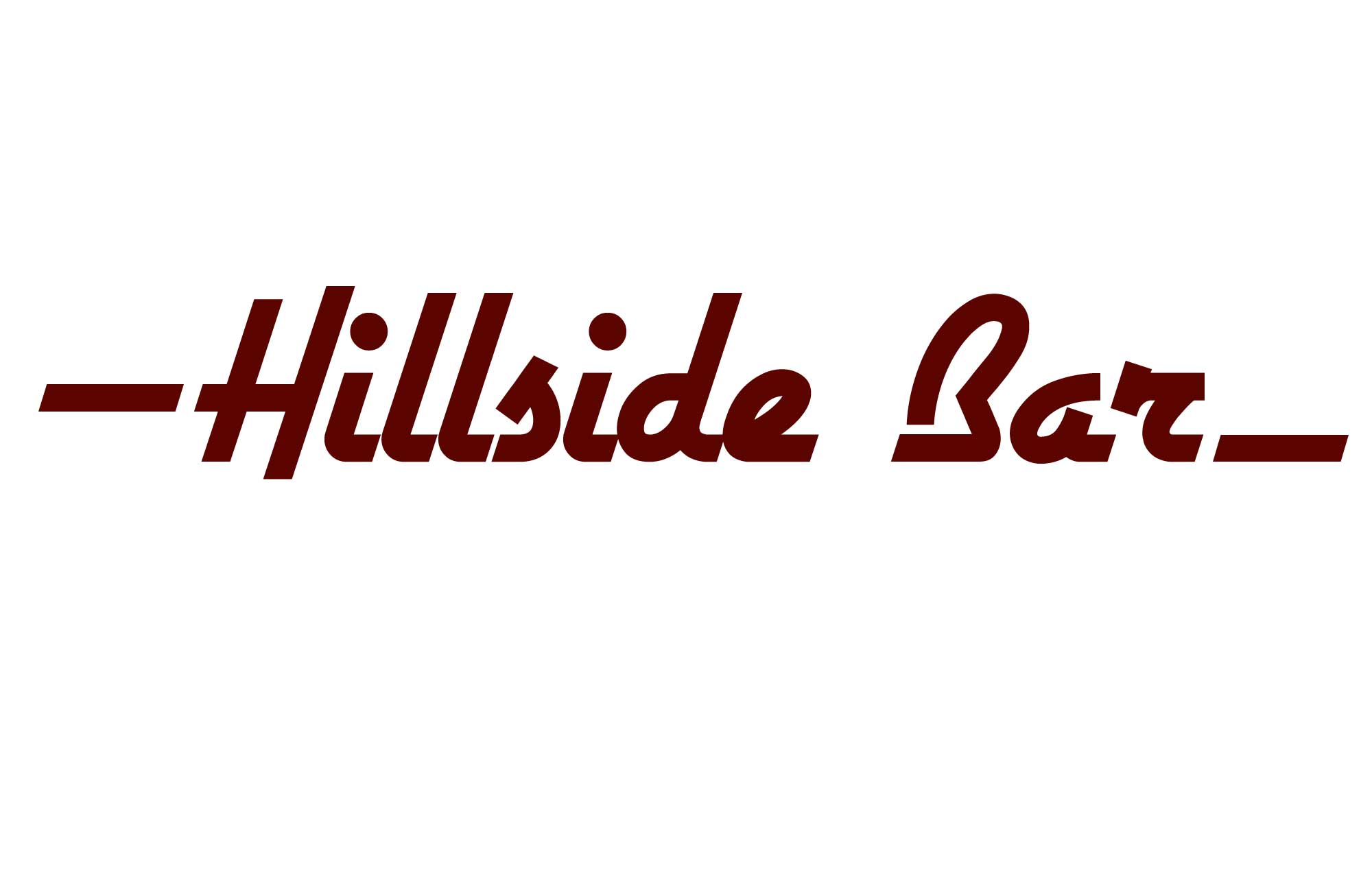 Hillside Bar Logo