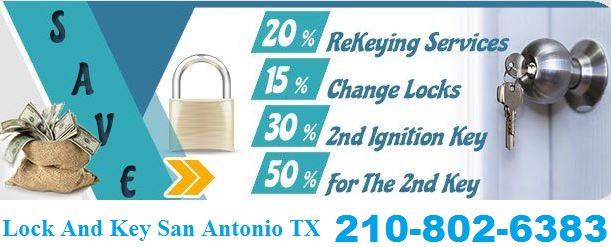 Lock And Key San Antonio TX Logo