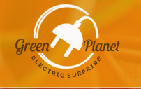 Green Planet Electrician Surprise Logo