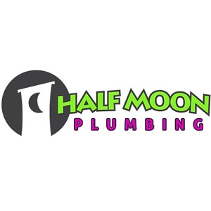Half Moon Plumbing Logo