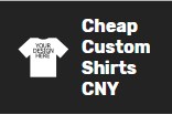 CNY Cheap Custom Shirts Logo