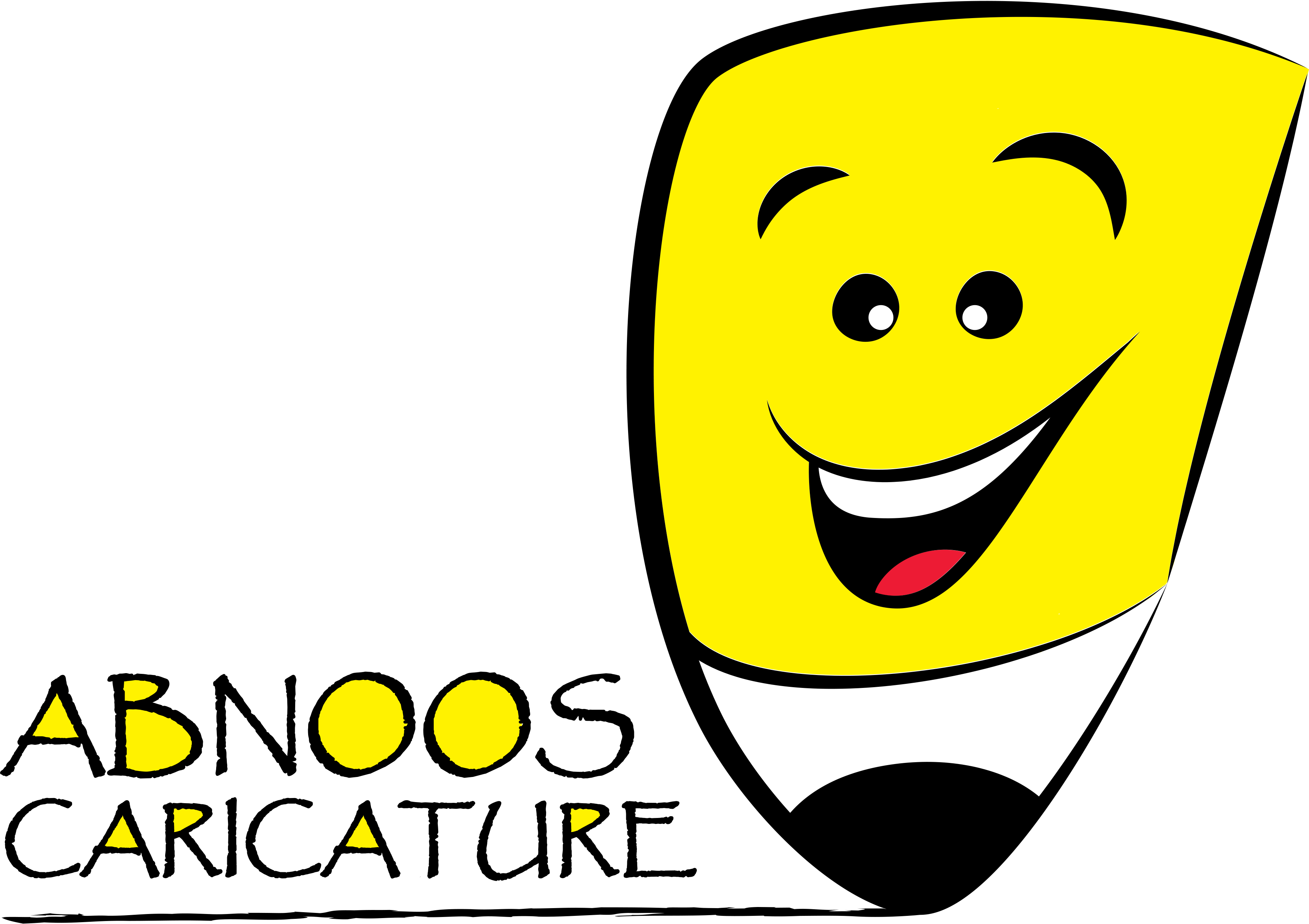 Abnoos Caricature Logo