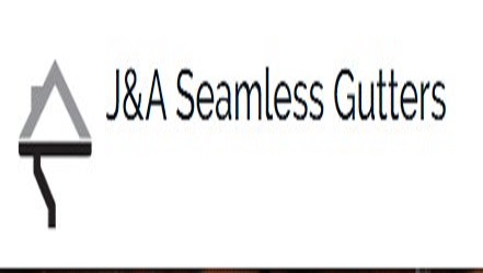 J and A Seamless Gutters Logo