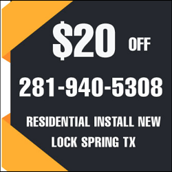 Residential Install New Lock Spring TX Logo