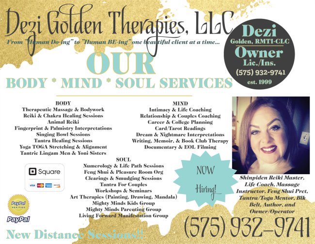 Dezi Golden Therapies LLC Logo