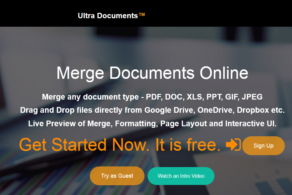 Ultra Documents and E-Sign Image