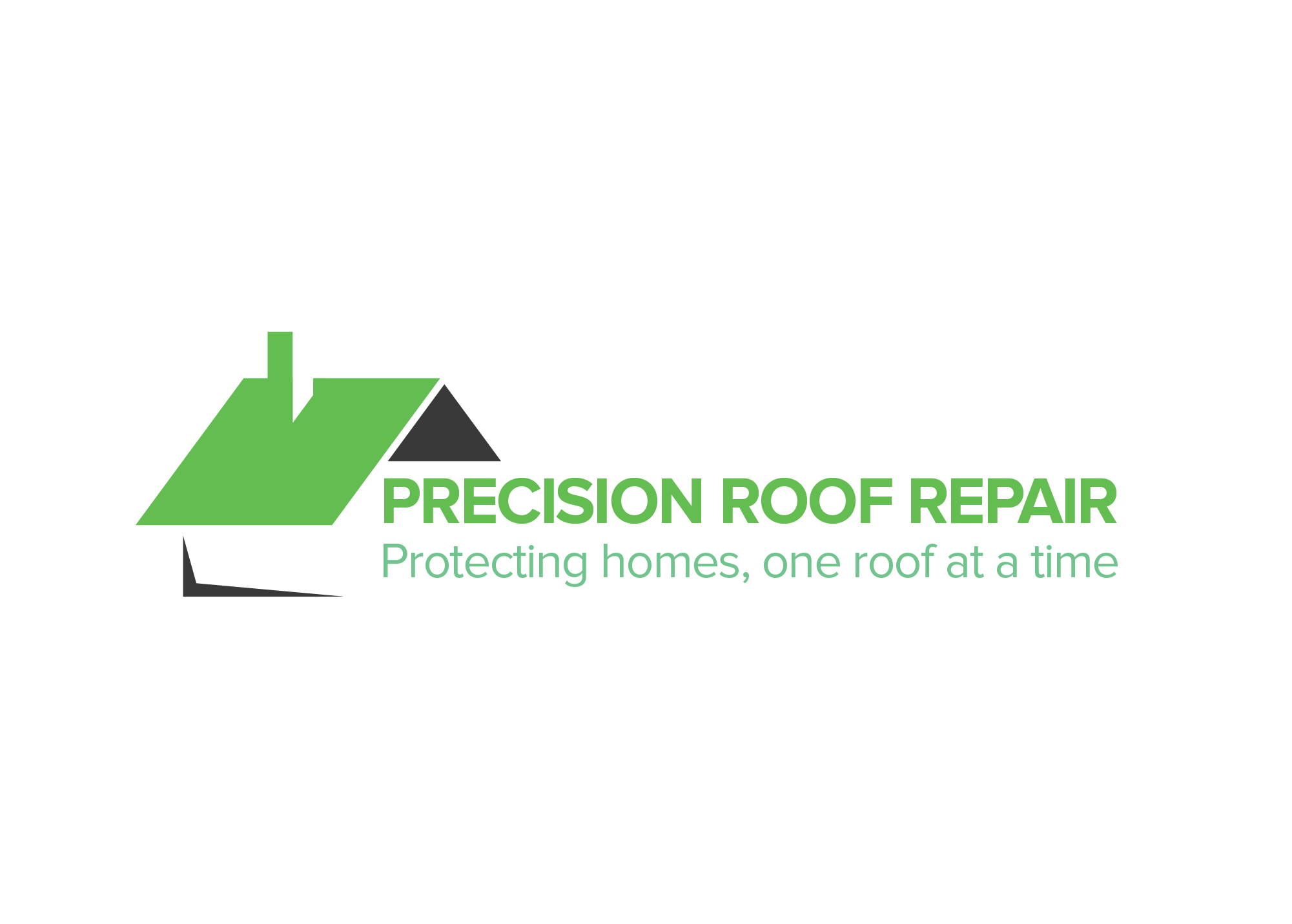 Precision roof repair Logo