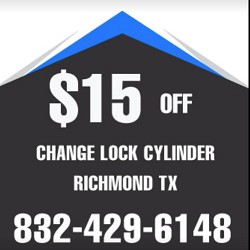 Change Lock Cylinder Richmond TX Logo