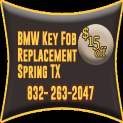 BMW Key Fob Replacement Spring TX Logo