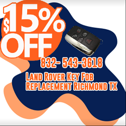 Land Rover Key Fob Replacement Richmond TX Logo