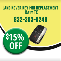 Land Rover Key Fob Replacement Katy TX Logo