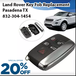 Land Rover Key Fob Replacement Pasadena TX Logo