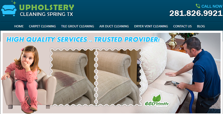Upholstery Cleaning Spring TX Image