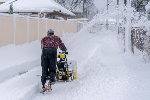 Snow Blower Review & Removal Service Image