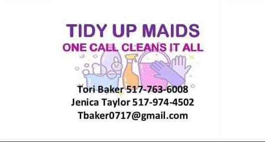Tidy up Maids Logo