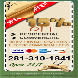 Locksmith Service Humble Logo