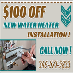 Water Heater Leaking Pasadena TX Logo