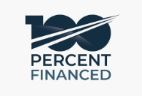 100 Percent Financed Logo