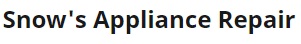 Snow&apos;s Appliance Repair Logo
