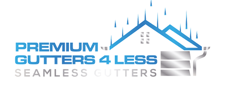 Premium Gutters 4 Less Logo