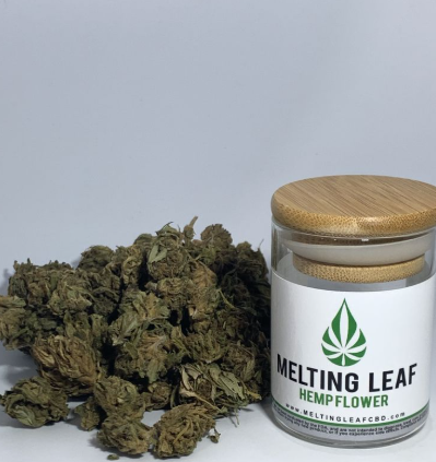 Melting Leaf CBD Logo