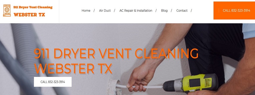 911 Dryer Vent Cleaning Webster TX Image