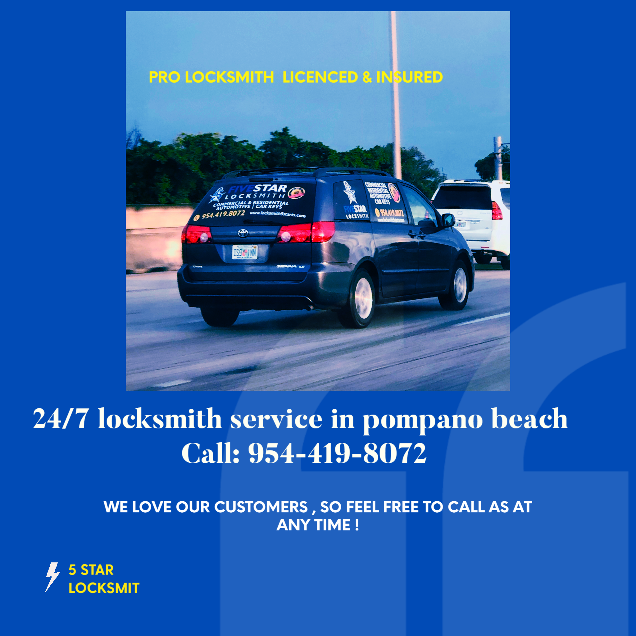 5 Star Locksmith FL Logo