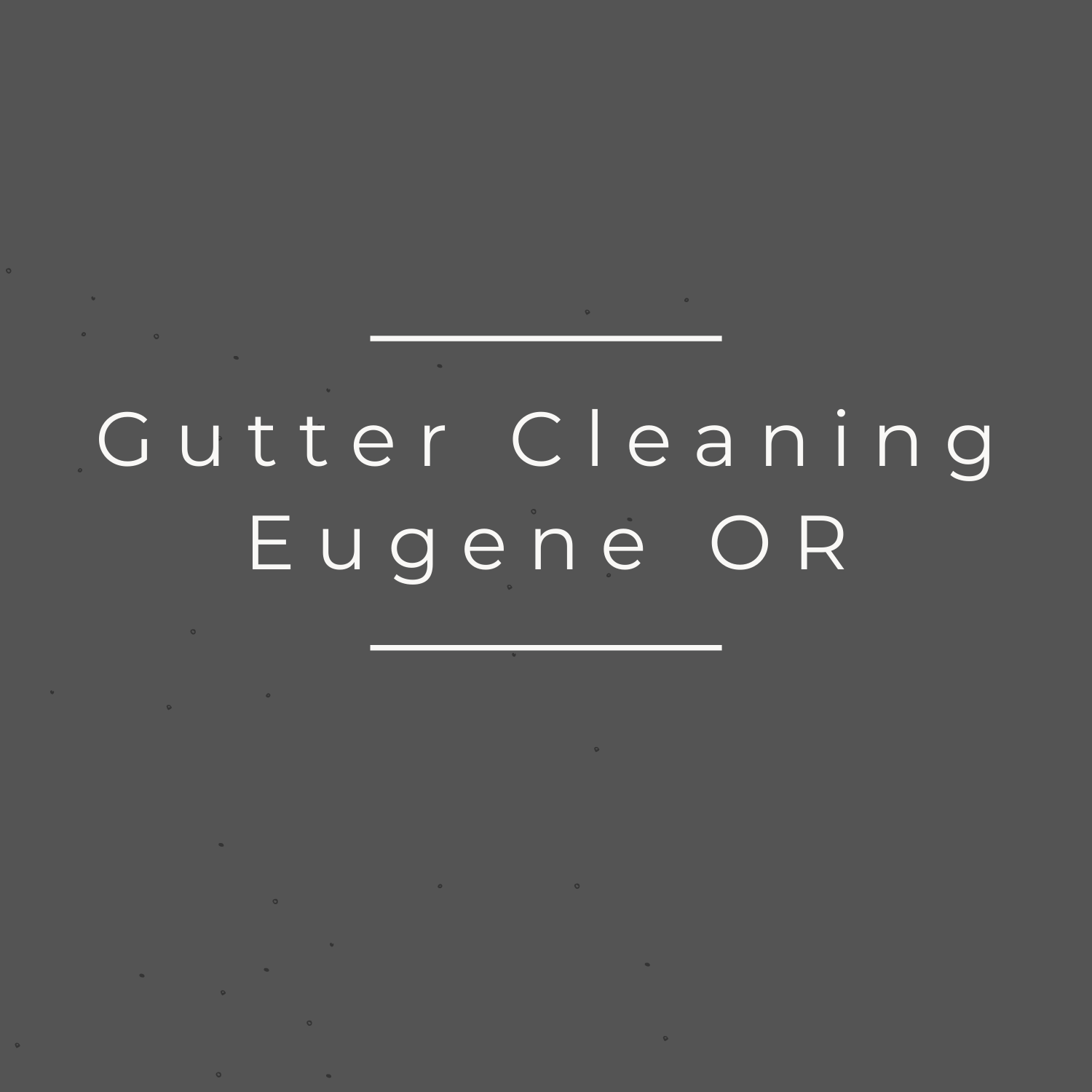 Gutter Cleaning Eugene OR Logo