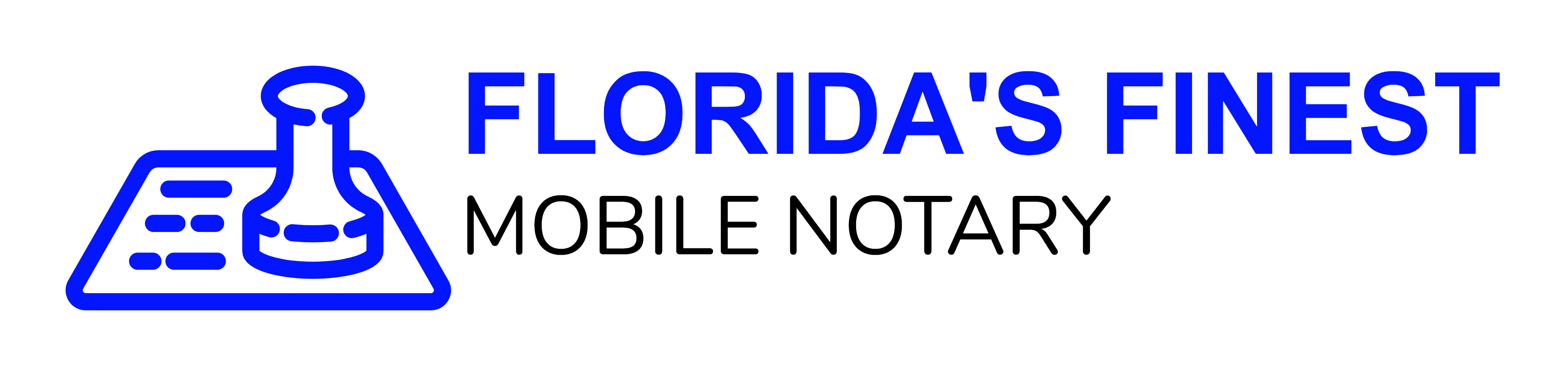 Florida&apos;s Finest Mobile Notary Logo