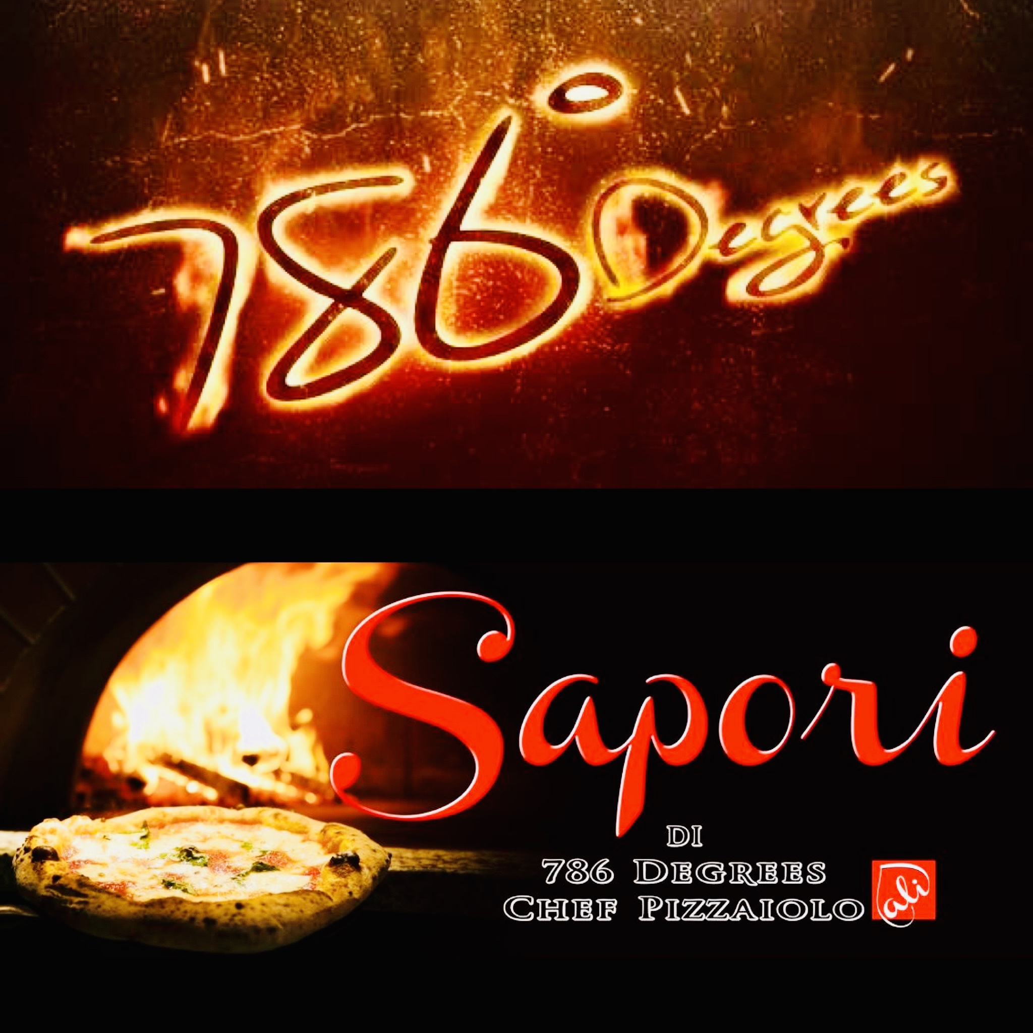 786 Degrees Sapori Logo