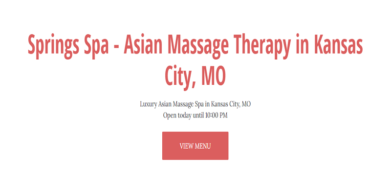 Springs Spa - Massage Therapy in Kansas City, MO Logo