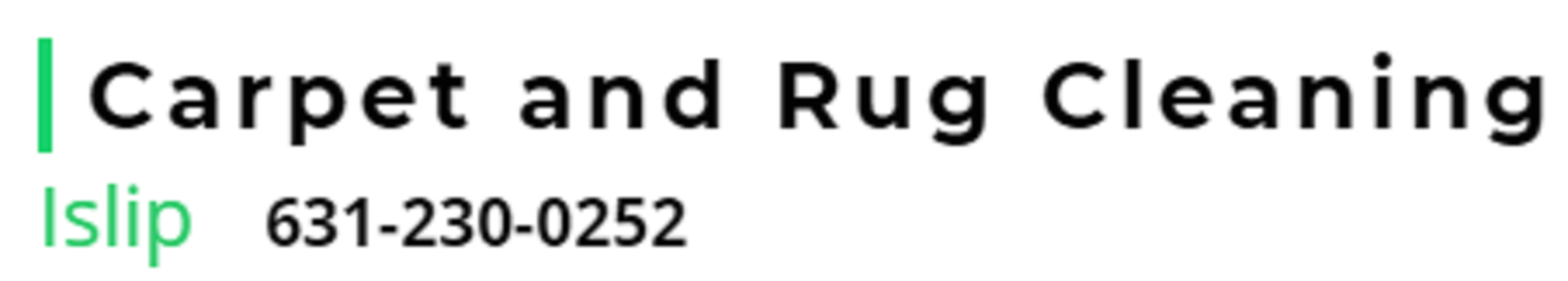 Rug Cleaning Islip Logo