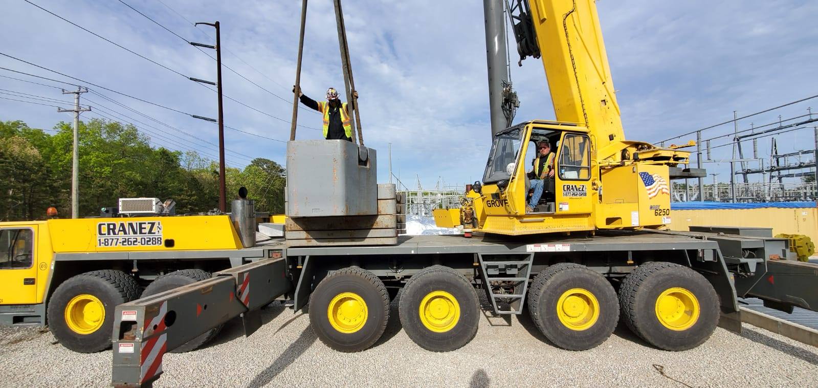 New Jersey Tri-State Crane Rental Services, Trucking and Transport, and Heavy Equipment Storage