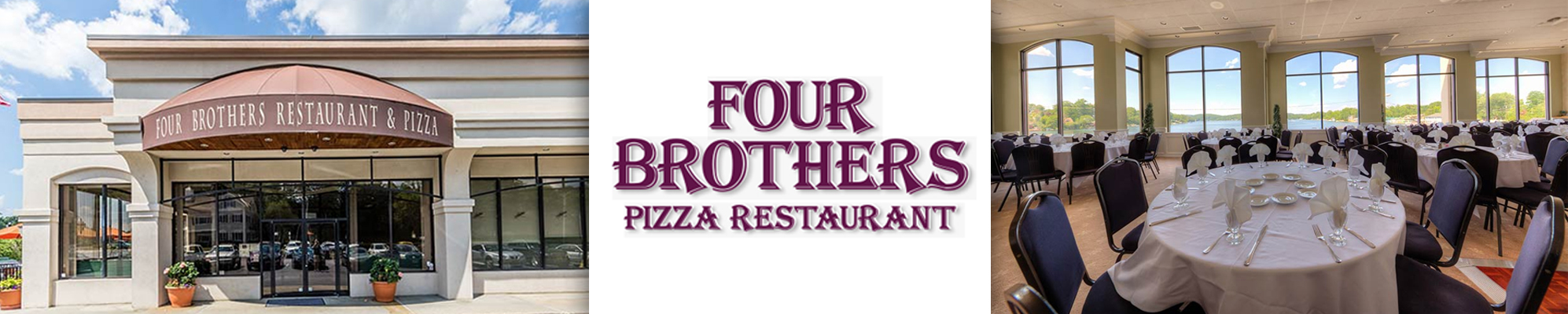 Four Brothers Pizza Restaurant Logo