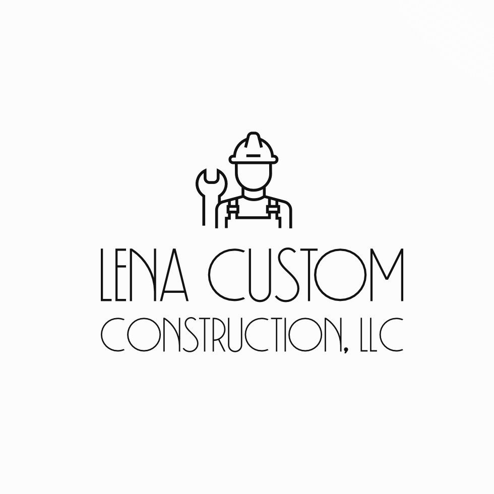 Lena Custom Construction Logo